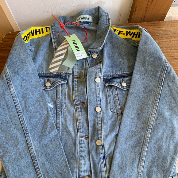 Off- White Denim Jacket - Picture 2 of 3